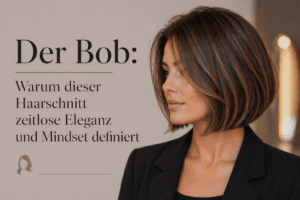 Klassischer Blunt Bob auf Kinnhöhe für feine Haarstruktur zur optischen Verdichtung.